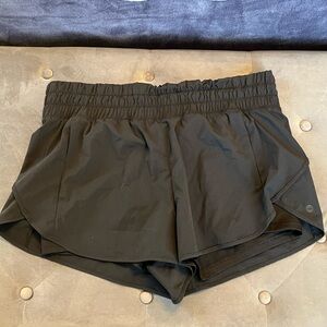 Avia Black Women's Athletic Shorts, Spandex Lined